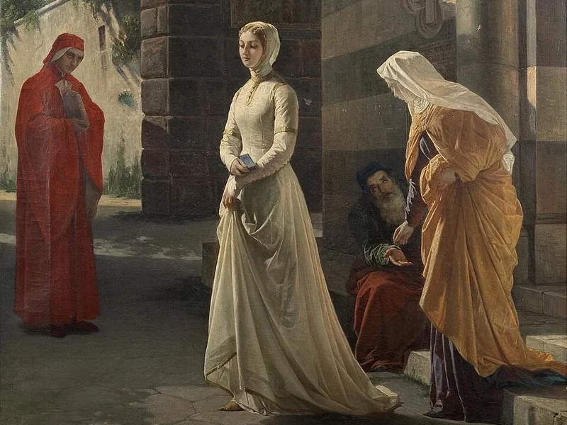1858-Giulio Ferrari - La Beatrice di Dante